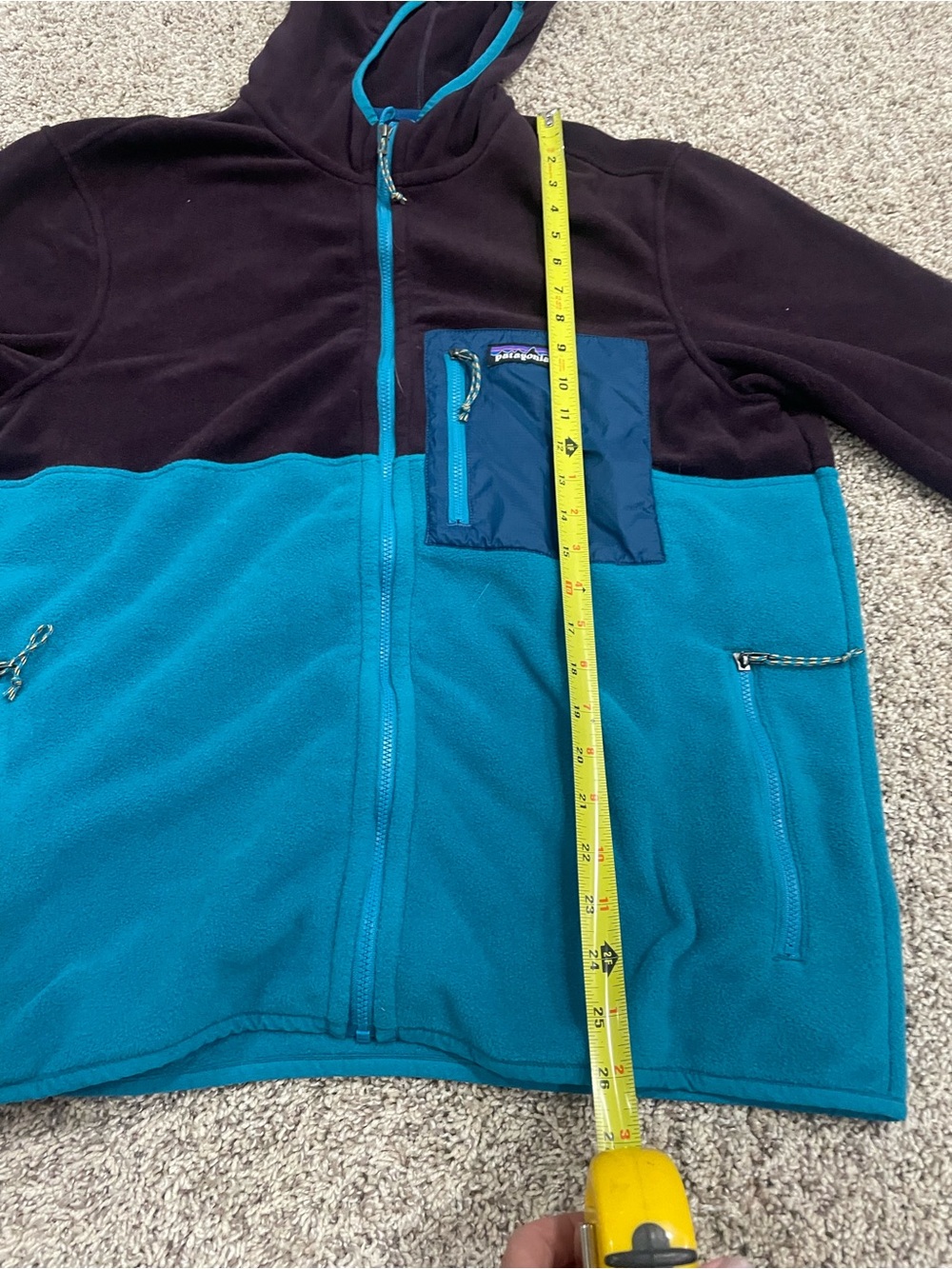 Patagonia microdini hoody size large - Picture 11 of 11